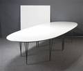 Piet Hein  Bruno Mathsson. Superellipsebord  to-delt konferencebord