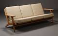 H. J. Wegner, tre-pers sofa, model GE-2903