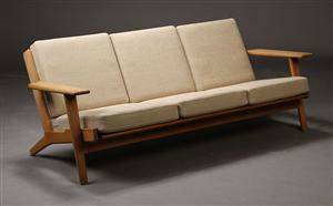 H. J. Wegner, tre-pers sofa, model GE-2903