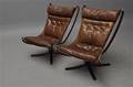 Sigurd Resell. Par Falcon lounge hvilestole 2 