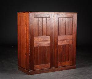 Mogens Koch. Skabsmodul med sokkel, teak