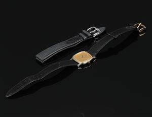Omega De Ville damearmbåndsur af delvis forgyldt stål