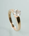 Solitaire ring ca. 0.91 ct.