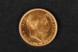 Guldmønt - 20 kroner Christian X 1914