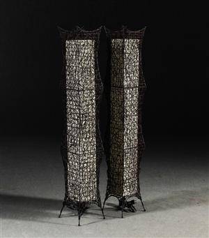 Ett par golvlampor. Höjd 126 cm 2