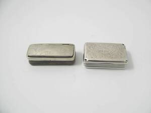 Snusdosor, 2 st