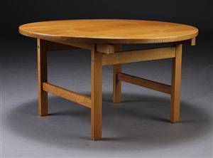 Hans J. Wegner. Sofabord, massiv egetræ