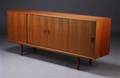 Dansk møbelproducent, skænk af teak, 1960erne