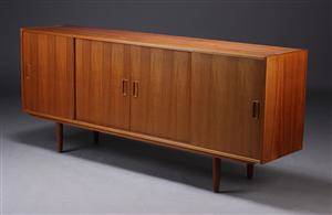 Dansk møbelproducent, skænk af teak, 1960erne