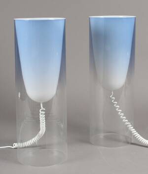 Ferruccio Laviani for Kartell, Par bordlamper, model Toobe 2