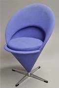 Verner Panton. Kræmmerhusstol  Cone chair 