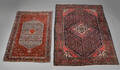 To orientalske tæpper, 165x110 og 201x147 cm