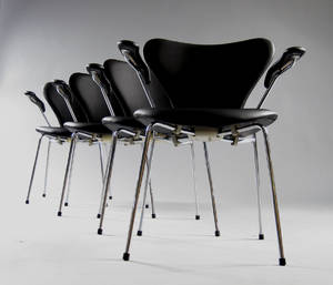 Arne Jacobsen. 7er armstole 4