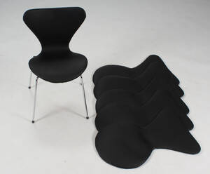 Læderovertræk til Arne Jacobsen 3107 stole 6 Denne vare er sat til omsalg under nyt varenummer 5050490