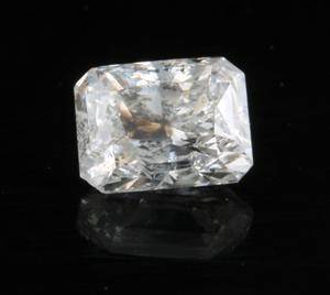 Loose Emerald cut diamond 1.14 ct