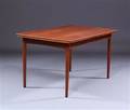 Dansk møbelproducent. Spisebord, teaktræ