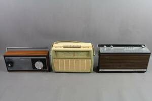 Radioapparater 3 st