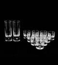 Glas, 10 2 delar