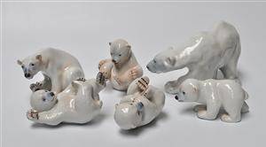 Kgl. P. Samling isbjørne, porcelæn6