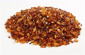 Samling poleret rav, ca. 1950 g.