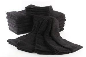 Damask Collection, pakke sorte håndklæder.20