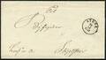 1851. STEGE. Antikvastempel ��
