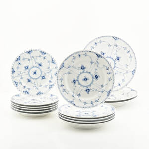 Royal Copenhagen servisdelar Musselmalet