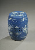 Orientalsk taburet af porcelæn, 1900-tallet