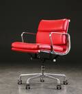 Charles Eames. Soft Pad kontorstol, læder 