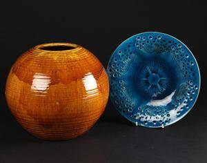 Kähler m.m. fad samt vase 2