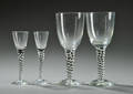 Holmegaard glasbesætning. Amagerglas model Twist 19