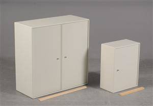 Peter J. Lassen. To Montana moduler, hvide 2
