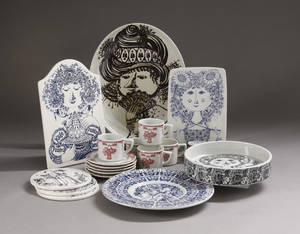 Bjørn Wiinblad 1918-2006 Samling porcelæn. Nymølle 18