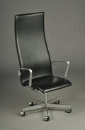 Arne Jacobsen. Oxford kontorstol med højt ryglæn, model 3292
