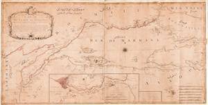 Carte de la Mer de Marmara, Seekarte, 1784