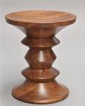 Eames. Taburet, Time Life Stool, valnød