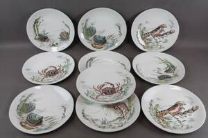 Tallrikar Seafare Johnson Bros England 10 st