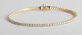 Bracelet  in 14k with 87 brilliant cut diamonds 2.60 ct