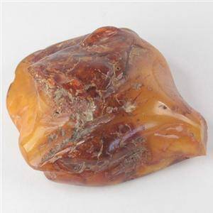 Rav klump vægt 81,4 gram