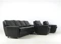Lounge Sofa  Paar Sessel der 1960er Jahre in Leder 3