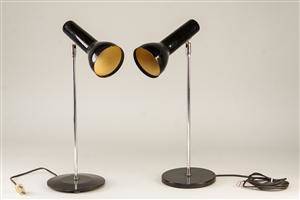 Par Schmidts sorte bordlamper 2