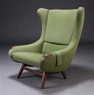 Dansk møbelproducent. Lænestol, 1960erne