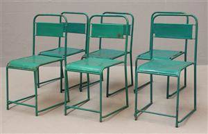 Stolar, 6 st, Industridesign 6