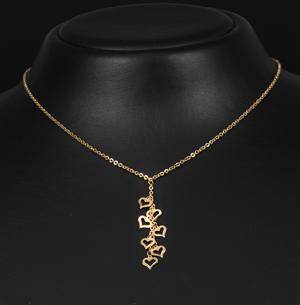 Halskæde i 14 kt. guld med vedhæng