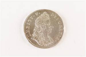 Dansk sølvmønt, 1 krone 1696