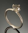 Diamant solitairering, 1.01 ct.