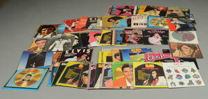 Samling LPer. Elvis.