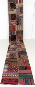 Matta, Patchwork Kelim, 508x82 cm
