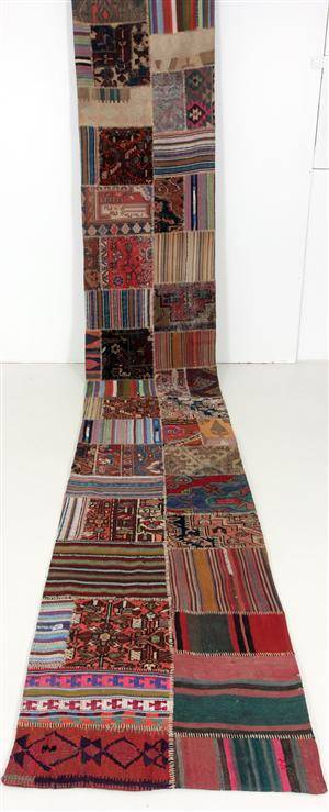 Matta, Patchwork Kelim, 508x82 cm