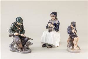 Royal Copenhagen. Figurer af porcelæn 3